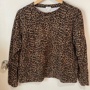 J.Crew Leopard Print Sweater